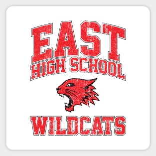 East High School Wildcats (Variant) Sticker